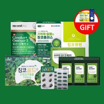 뇌에 좋은 영양제 부모님 두뇌 기억력 인지력 집중력 감퇴 건강 관리 에 좋은 뇌 기능 은행잎 징코 개선제 (사은품 증정), [선택1]징코골드(4개월)