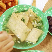 추억의 옛날 분식집 그릇 쑥색 오뎅기 라면기 튀김 포장마차 멜라민 분식
