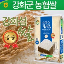 강화군농협 강화섬쌀 삼광 백미, 20kg, 1개