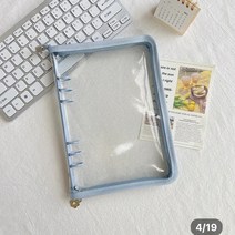 아이브 포카 키치 kitsch 55장, 소프트바인더(블루)