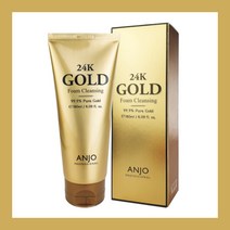 앙쥬 프로페셔널 24K 골드 폼클렌징 100ml