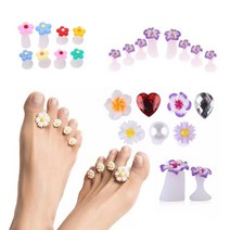 네일아트 발가락사이꾸밈 토우세퍼레이터 8p 세트 9종, 본상품선택, 토우세퍼레이터-04