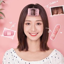 구르프 볼륨 롤 셀프 헤어 앞머리 스타일링 셋팅 간편 뿌리펌, 핑크_free, 본상품선택