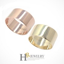 호림쥬얼리 14K정품)히트)세련(HR)14K 스토스 평링 반지(8mm)