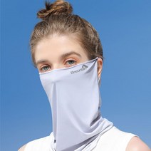 엘마운틴 실크스크린 360도 자외선차단 마스크 골프 등산 자전거 스포츠 얼굴 햇빛 가리개, 바이올렛