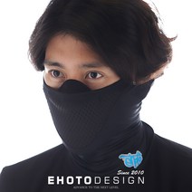 이호토 여름용 쿨 냉감 자외선차단 M1 마스크 어드벤스, 화이트