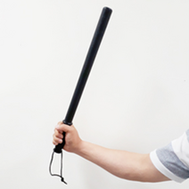 A-3 경봉 방망이 특수고무재질 그립감우수 호신봉 방망이 특수 재질 경호 경비용 무술용, 1개