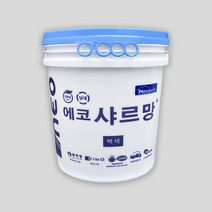 네오케미칼 에코 샤르망 탄성코트 친환경 결로방지 단열 곰팡이방지 내부 베란다 발코니, 샤르망 백색 (잉크 사용불가), 17.5kg, 백색 단품, 1개