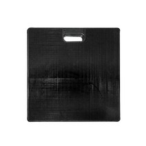 녹색안전 유압 안전발판 대형(45x45x6cm)-15kg 크레인 미끄럼방지 보도블럭 보호