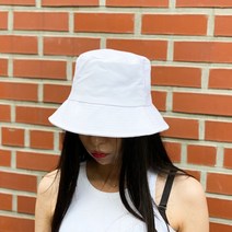 코코로맨틱 남녀공용 베이직 무지 벙거지 버킷햇