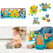 피셔프라이스 6개월 7개월 8개월 10개월 두돌 아기 장난감 감각 소근육 발달놀이 장난감, 피셔프라이스 동물 친구들 감각 발달놀이 세트