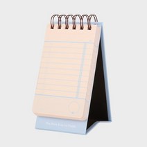 두꺼운 체크리스트 할일체크 데스크플래너 탁상 스탠드 투두리스트 Checklist, 베이지