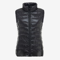 패딩 조끼 경량 반팔 뽀글이 크롭 유니클로경량 유니클로 허리스트링 발열 숏 가을 222