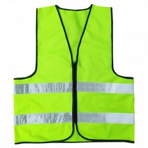 YottaPK 안전 작업 야광조끼 반사띠 형광조끼 공사조끼, FREE-1P