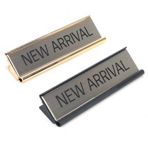매장용 NEW ARRIVAL 사인 홍보물 아이가자고있어요, 골드