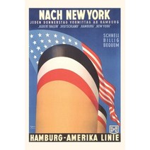 (영문도서) Vintage Journal Hamburg America Line Ship Funnel Paperback, Found Image Press, English, 9781648113475