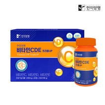한미양행 비타민CDE 항산화 60정 x3박스, 1개, 기본