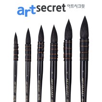 새한아트 아트시크릿 수채화 22RQ청설모(청솔모)수채화 몹브러쉬, 1개, 1호