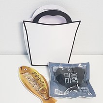 꼬마데코 하트미역잡곡굴비세트(블랙하트손잡이), 1개, 명절라벨