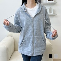 여자 점퍼 SD-220948 후드집업 기모 오버핏 안드라