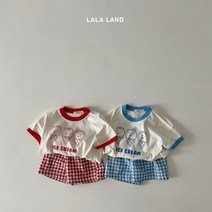 라라랜드 아이스크림티 아동 유아 여아 남아 여자 남자 어린이 키즈 아동복 의류 옷