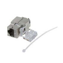 RJ45 CAT6 CAT6A 키스톤 잭 차폐 FTP 아연 합금 네트워크 어댑터 도구 무료