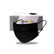 퓨처웨이 마스크 덴탈마스크 국산 MB필터 대형 1통 50매 블랙