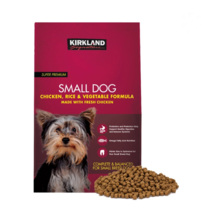 커클랜드 시그니춰 소형견용 사료 동면 만천리 치커리 근 소화촉진 모질 윤기 오메가 지방산 후레쉬치킨, 단일