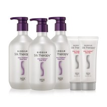 실크테라피 샤인 헤어트리트먼트 화이트머스크 500ml x 3p + 로즈힙 100ml x 2p, 1세트