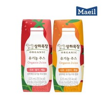 상하목장 유기농주스 1box (24개입) 사과 딸기 케일/ 사과 오렌지 케일 과채음료, 사과+딸기+케일