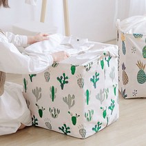 닌샵 빅사이즈 다용도 보관함 1+1+1 수납 정리 리빙박스 옷 정리함 수남함 소품정리, 블랙3p