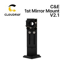 Cloudray C 시리즈 CO2 첫 번째 반사 미러 25mm 마운트 지원 레이저 조각 절단기에 대 한 통합 홀더