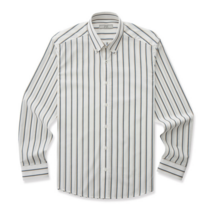 에스티코 베이지 캐주얼 스트라이프 셔츠_SDSRA38TTD