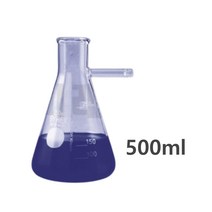 과학실 가열반응 증류용 가지달린 비커 500ml 유리기구 연구실 실험실 플라스크 학교