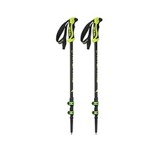 169952 Ski Poles Hiking Pole Aluminum Foldable Fast Lock 65 Cm to 135 Pair 2 Component All Terrain S