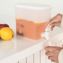 생수디스펜서 카페물통 워터바 냉장고물병 워터디스펜서, 3.5L