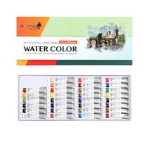 알파문구 아트메이트 전문가용 수채화물감세트 7.5ml 30색