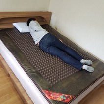오무행 게르마늄 전기 온열매트 1인용 싱글, 오무행 게르마늄 침대온수매트 싱글 /1M x 2M