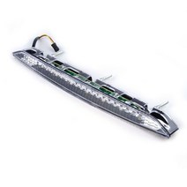 자동차 브레이크 라이트 LED 제 3 꼬리 후면 정지 신호 램프 어셈블리 BMW Z4 E85 2003 - 2008 표시기 액세서리에 적합, White Cover
