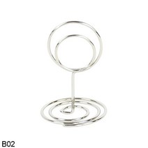 피로연 돌잔치 테이블 좌석표 10 Pcs 골든/실버/로즈 골드 하트 금속 사진 클립 장소 카드 홀더 스탠드 로맨틱 웨딩 연회 파티 테이블 장식, 02 B02-10PCS