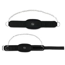 헬스프라자 딥벨트 기본형 벨크로형 Dip Belt 중량 리프팅 딥스 풀업 턱걸이, 1개