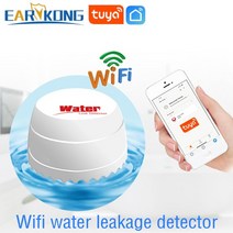 가정용 보안 wifigsm 경보 시스템 물 센서 경보 침입 감지기를 위한 433mhz 무선 누수 감지기, 와이파이 버전