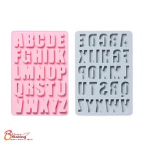 차칸쿡-실리콘몰드 대형알파벳A~Z 랜덤1개, 1개