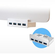 위즈플랫 WIZ-H52PLUS iMac iMacPro 전용 4포트 USB3.0 USB허브, 단일색상:실버