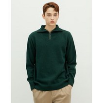 라움 남성 FAR AFIELD 그린 Boko Funnel 반집업니트