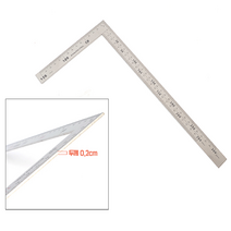 ㄱ자 ㄱ쇠자 30cm 쇠자 50cm 쇠자 구부러진 쇠자 기역모양 자 ㄱ모양 자(30cm 50cm)