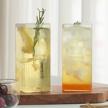 유니크한 사각 홈카페 내열 유리컵 400ml 3종 커피 아이스 음료 투명 글라스, 달라하스트 400ml