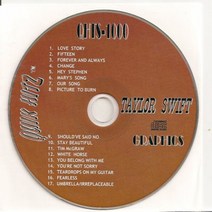 All Hits of TAYLOR SWIFT Quik Hitz Karaoke CDG QHTS-1000, 1