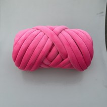 거대한 원사 1kg 두툼한 크리스탈 벨벳 충전 3cm 수제 양모 담요 실 천 베개 고양이 둥지 기계 세탁 가능