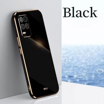블랙베리케이스 호환 키투 키원 Q20 Q10 Realme9 Realme8 I 럭셔리 도금 스퀘어 케이스 On Oppo Realme 8i 8 4g 9i 9 Pro Plus 5g C2